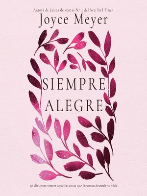 cover image of Siempre Alegre